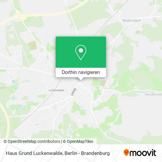 Haus Grund Luckenwalde Karte