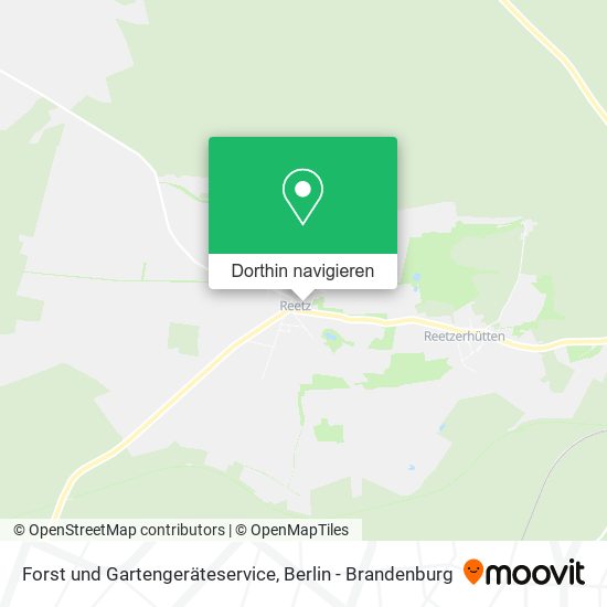 Forst und Gartengeräteservice Karte