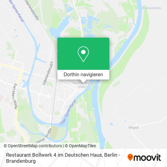 Restaurant Bollwerk 4 im Deutschen Haus Karte