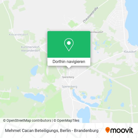Mehmet Cacan Beteiligungs Karte