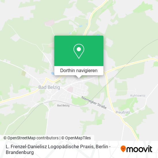 L. Frenzel-Danielisz Logopädische Praxis Karte