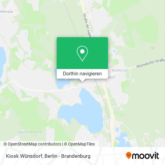 Kiosk Wünsdorf Karte