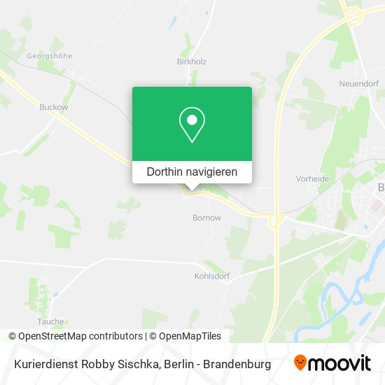 Kurierdienst Robby Sischka Karte