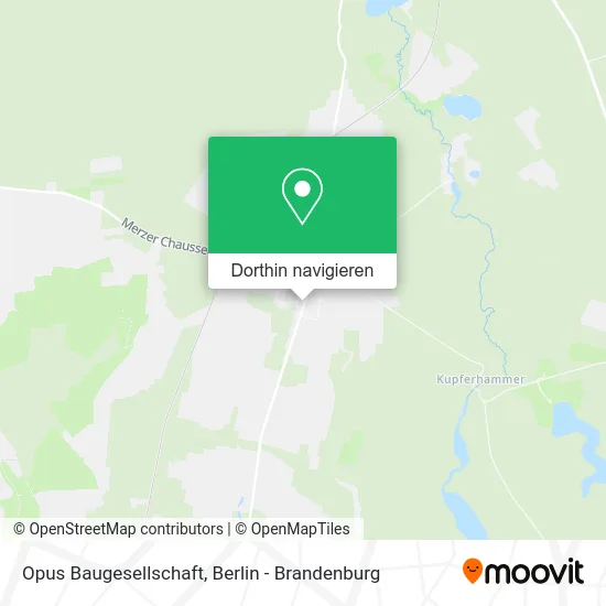 Opus Baugesellschaft Karte