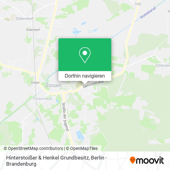 Hinterstoißer & Henkel Grundbesitz Karte