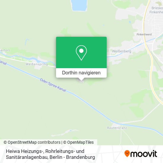 Heiwa Heizungs-, Rohrleitungs- und Sanitäranlagenbau Karte