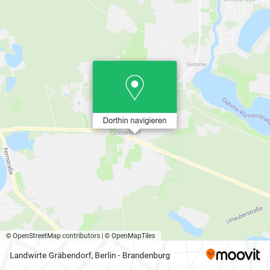 Landwirte Gräbendorf Karte