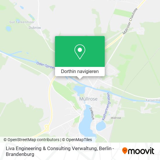 Liva Engineering & Consulting Verwaltung Karte