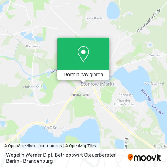 Wegelin Werner Dipl.-Betriebswirt Steuerberater Karte