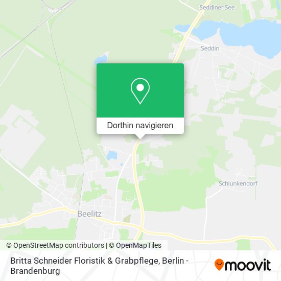 Britta Schneider Floristik & Grabpflege Karte