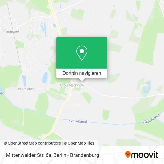 Mittenwalder Str. 6a Karte