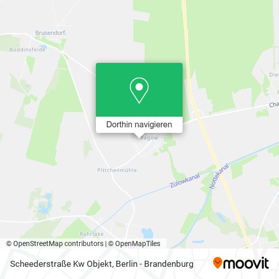 Scheederstraße Kw Objekt Karte