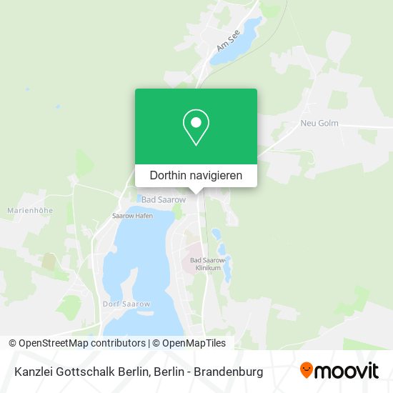 Kanzlei Gottschalk Berlin Karte