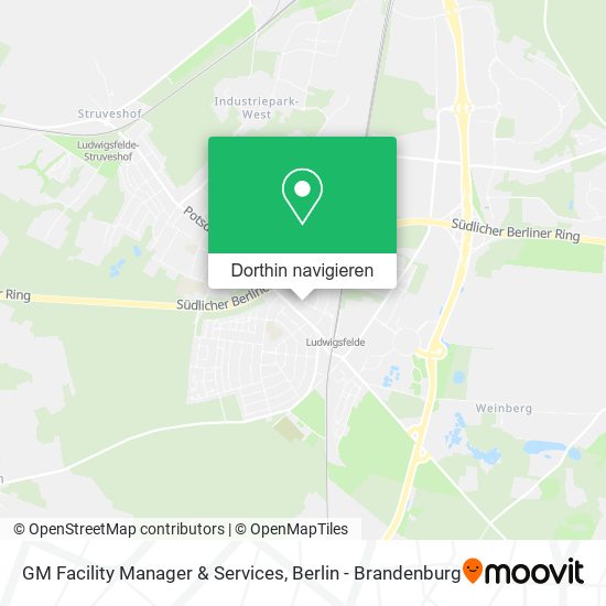 GM Facility Manager & Services Karte