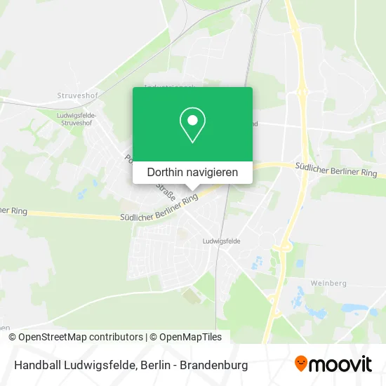 Handball Ludwigsfelde Karte