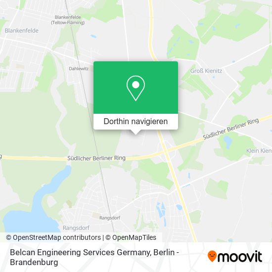 Belcan Engineering Services Germany Karte