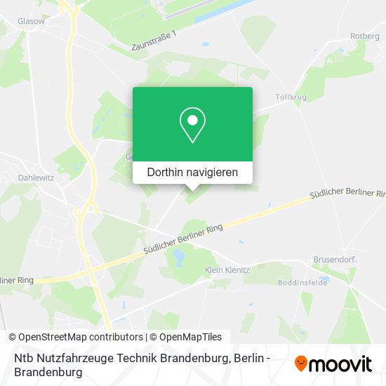 Ntb Nutzfahrzeuge Technik Brandenburg Karte
