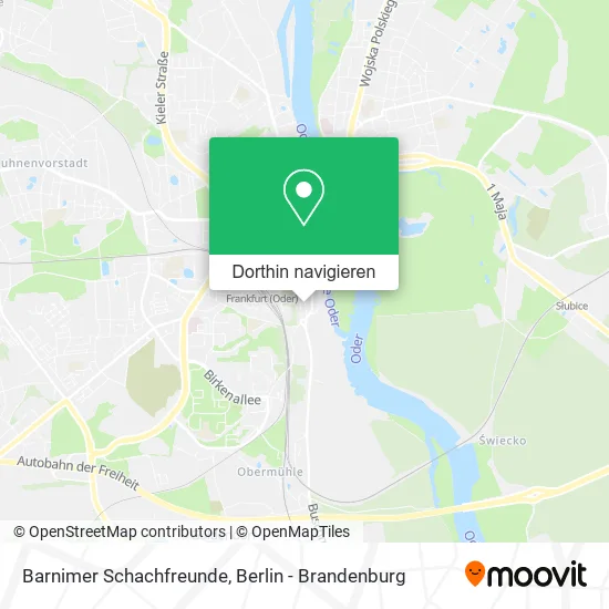 Barnimer Schachfreunde Karte