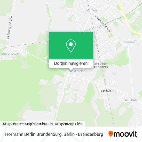 Hörmann Berlin Brandenburg Karte