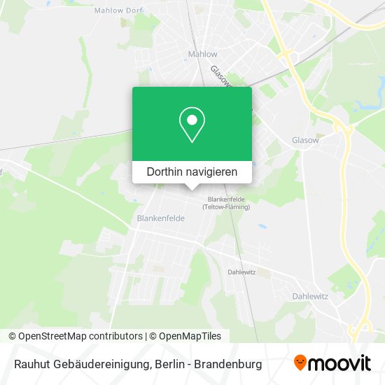 Rauhut Gebäudereinigung Karte