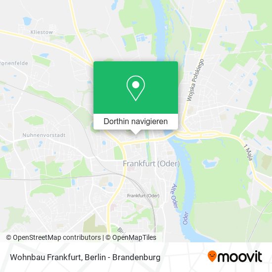 Wohnbau Frankfurt Karte