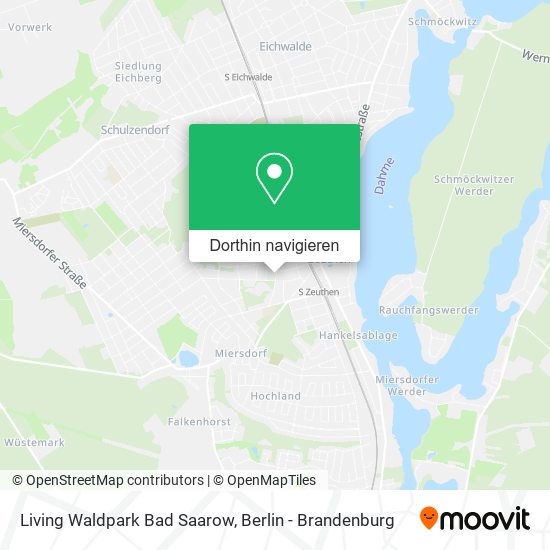 Living Waldpark Bad Saarow Karte