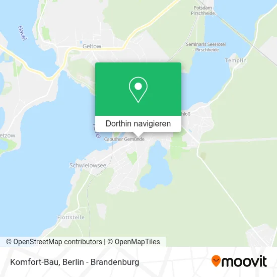 Komfort-Bau Karte