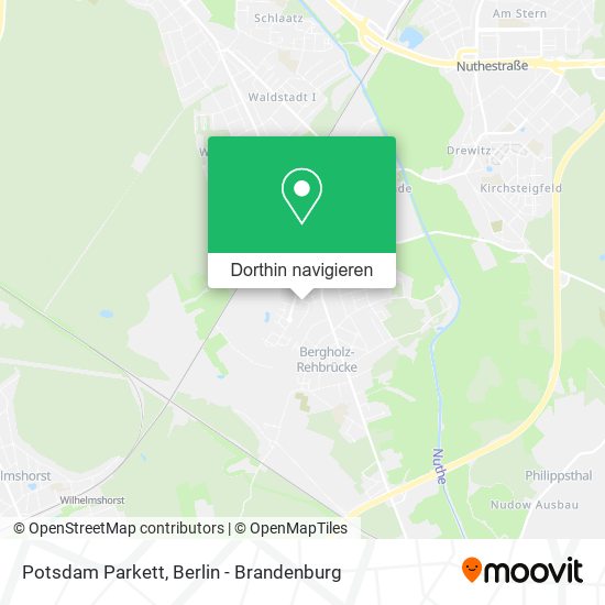 Potsdam Parkett Karte