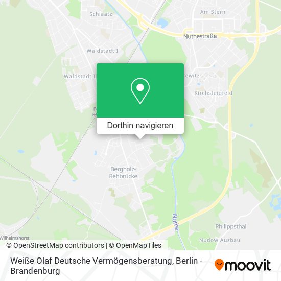 Weiße Olaf Deutsche Vermögensberatung Karte