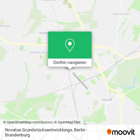 Novatus Grundstücksentwicklungs Karte