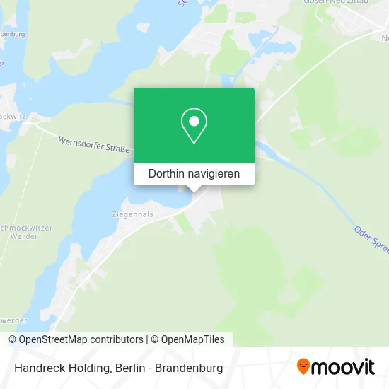 Handreck Holding Karte