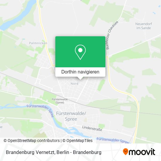 Brandenburg Vernetzt Karte
