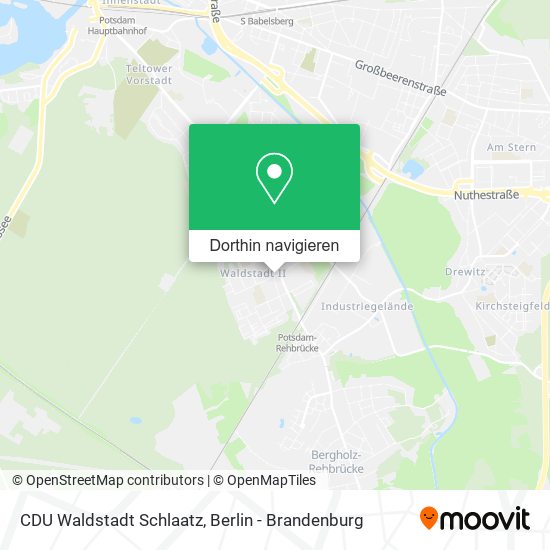 CDU Waldstadt Schlaatz Karte