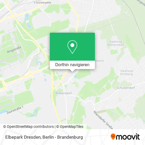 Elbepark Dresden Karte