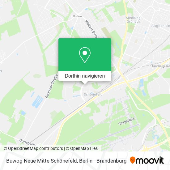 Buwog Neue Mitte Schönefeld Karte