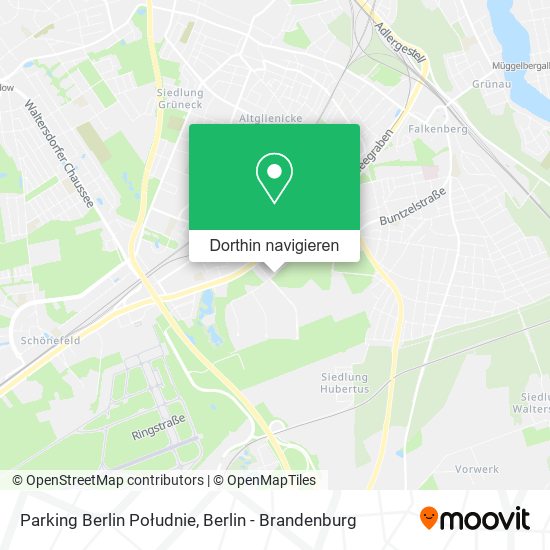 Parking Berlin Południe Karte