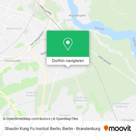 Shaolin Kung Fu Institut Berlin Karte