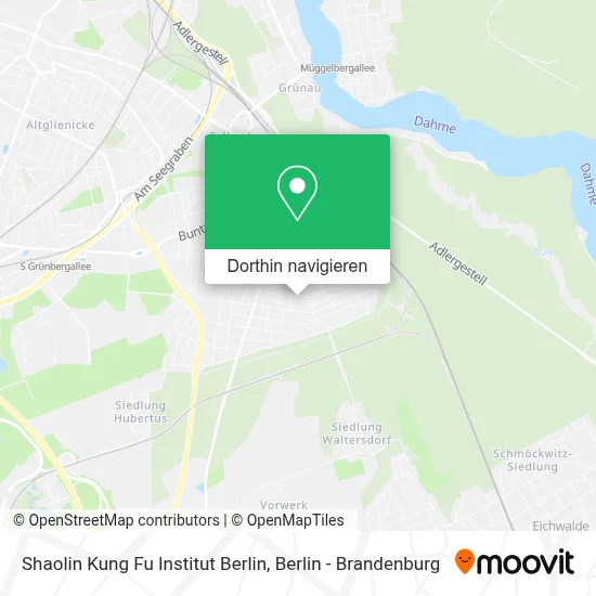 Shaolin Kung Fu Institut Berlin Karte