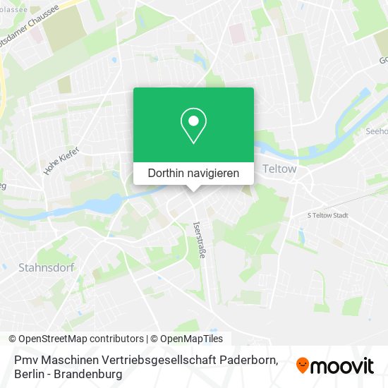 Pmv Maschinen Vertriebsgesellschaft Paderborn Karte
