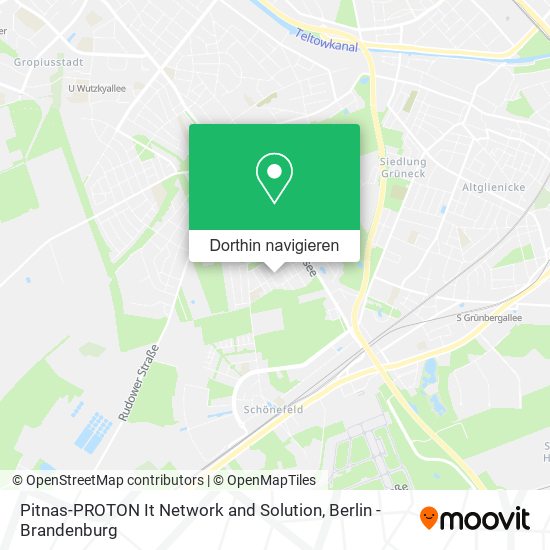 Pitnas-PROTON It Network and Solution Karte