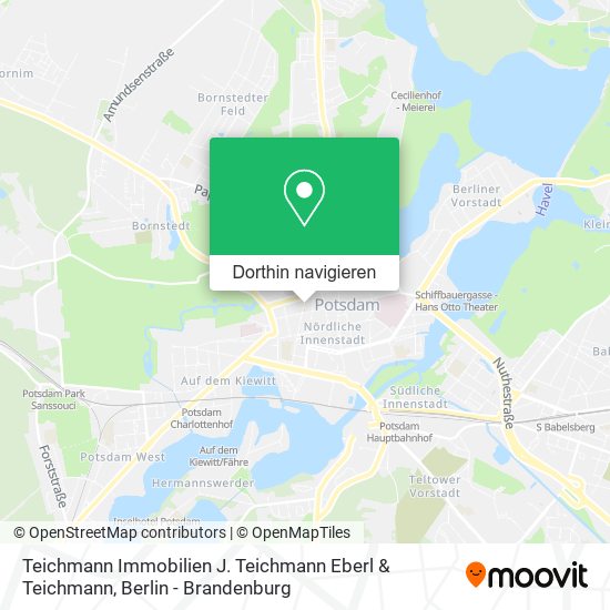 Teichmann Immobilien J. Teichmann Eberl & Teichmann Karte