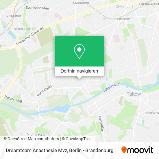 Dreamteam Anästhesie Mvz Karte