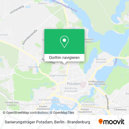Sanierungsträger Potsdam Karte