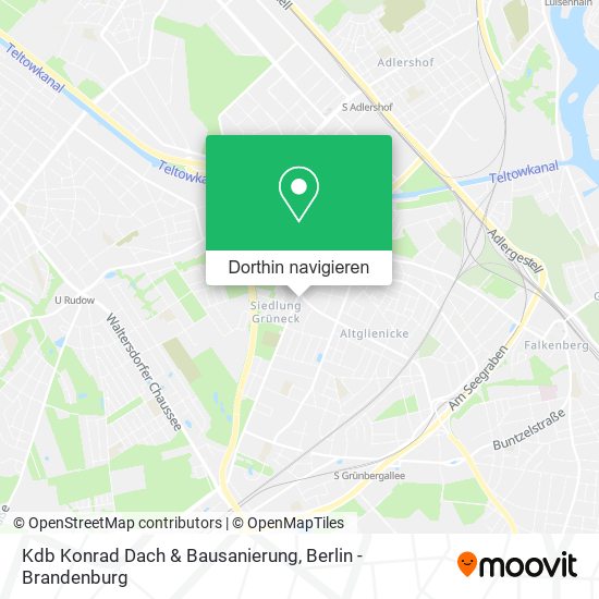 Kdb Konrad Dach & Bausanierung Karte