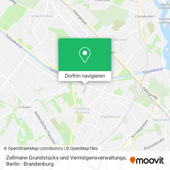 Zellmann Grundstücks-und Vermögensverwaltungs Karte