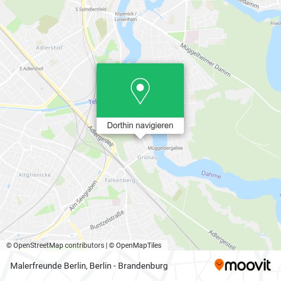 Malerfreunde Berlin Karte