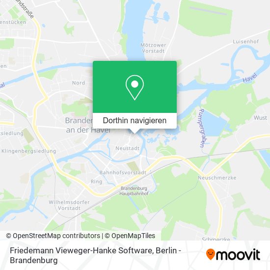 Friedemann Vieweger-Hanke Software Karte
