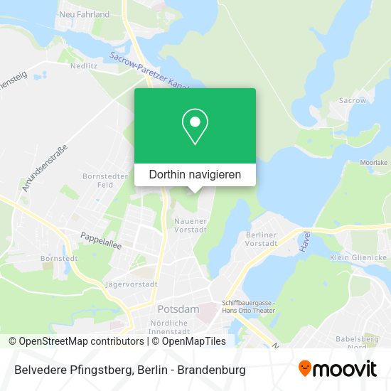 Belvedere Pfingstberg Karte