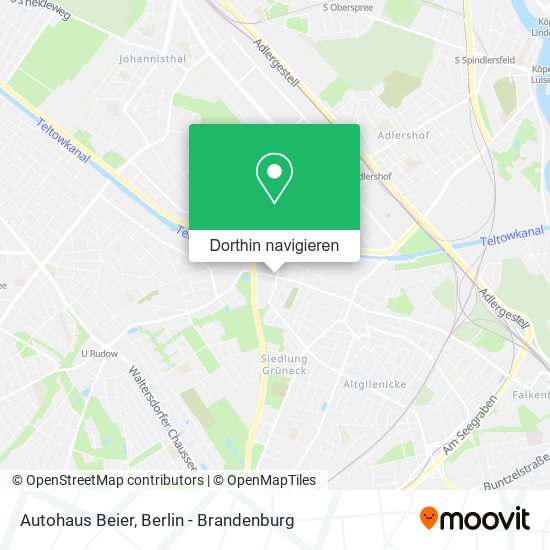 Autohaus Beier Karte