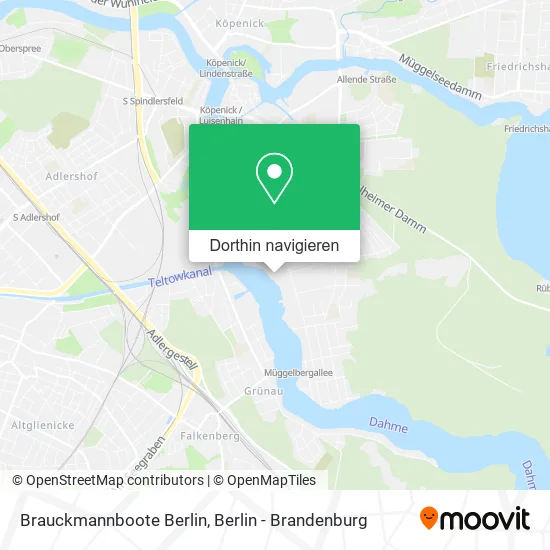 Brauckmannboote Berlin Karte